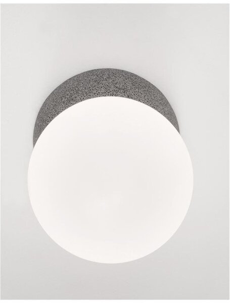 Nova Luce Nástěnné svítidlo ZERO, G9 1x5W Barva: Šedá
