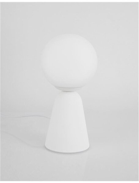 Nova Luce Stolní lampa ZERO, G9 1x5W Barva: Šedá