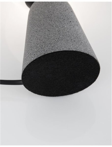 Nova Luce Stolní lampa ZERO, G9 1x5W Barva: Šedá