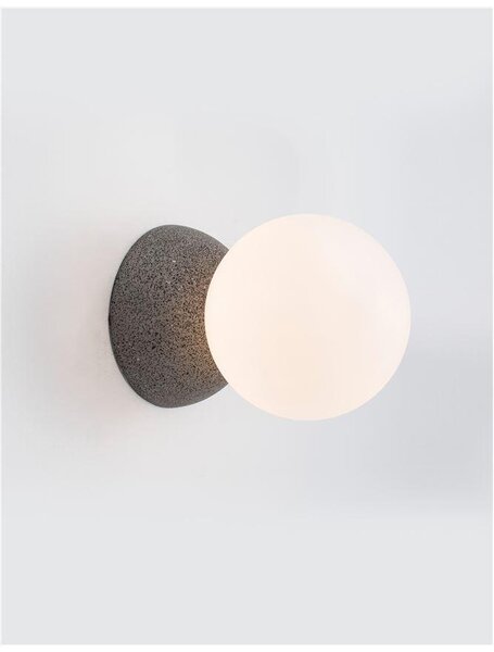 Nova Luce Nástěnné svítidlo ZERO, G9 1x5W Barva: Šedá