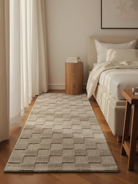 Villeroy & Boch, Běhoun Villeroy & Boch Scala 106266 Grey Beige, 80x200, béžová, ložnice