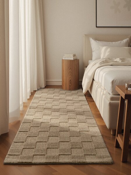 Villeroy & Boch, Běhoun Villeroy & Boch Scala 106267 Caramel, 80x200, hnědá, ložnice