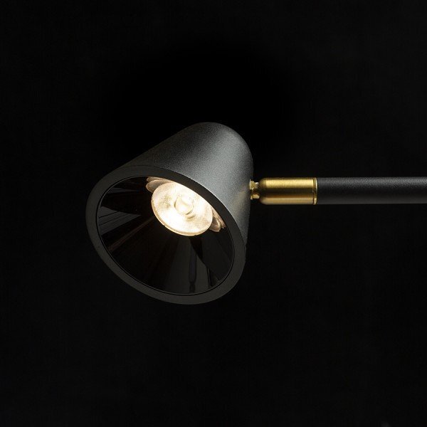 STIG stojanová černá 230V LED 8.4W 34° 3000K - RED - DESIGN RENDL