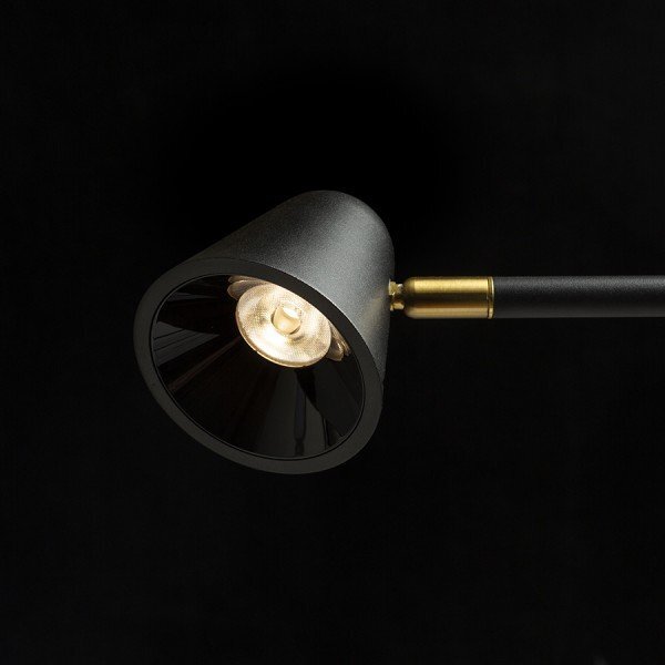 STIG stojanová černá 230V LED 8.4W 34° 3000K - RED - DESIGN RENDL