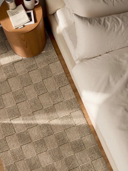 Villeroy & Boch, Běhoun Villeroy & Boch Scala 106267 Caramel, 80x200, hnědá, ložnice