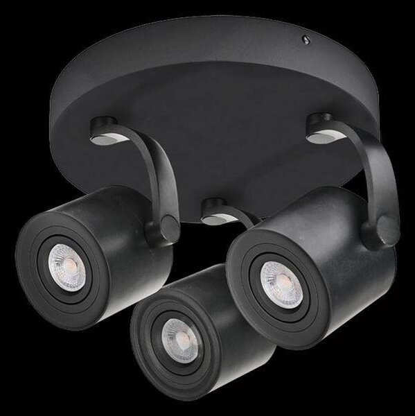 AZZ AZ3505 Bross Arm 3 Round (black) - AZZARDO