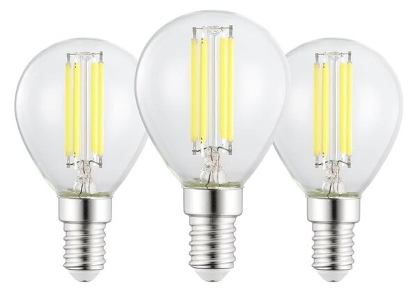 SADA 3x LED Žárovka VINTAGE P45 E14/2,2W/230V 2700K - Eglo 110441