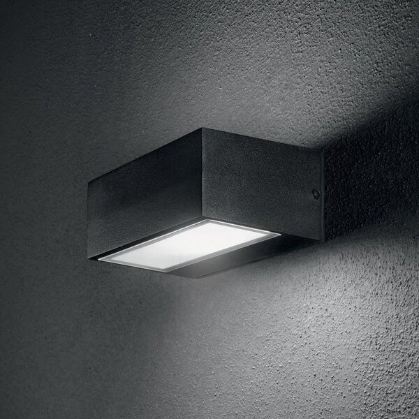 ILUX 213330 Venkovní nástěnné svítidlo TWIN AP1 BIG COFFEE - IDEALLUX