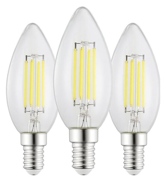 SADA 3x LED Žárovka VINTAGE C35 E14/2,2W/230V 2700K - Eglo 110439