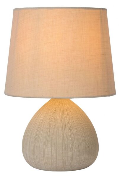 LUCIDE Moderní stolní lampa RAMZI, E14, 1 x 40W, krémová 47506/81/38