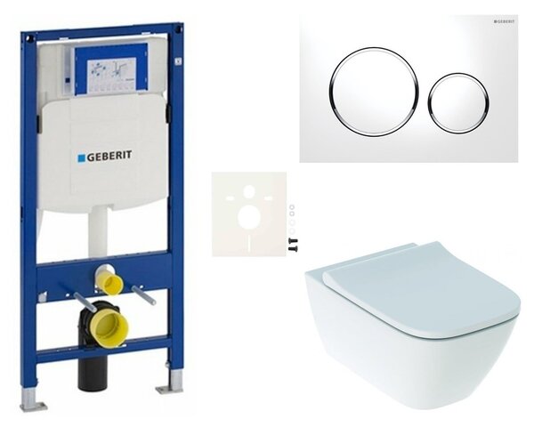 Závěsný wc set do lehkých stěn / předstěnová Geberit Smyle SIKOGESSMS20