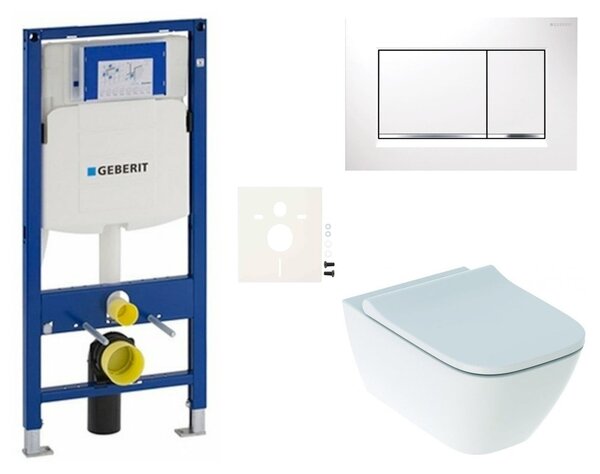 Závěsný wc set do lehkých stěn / předstěnová Geberit Smyle SIKOGESSMS30