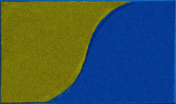 GRUND MANTA - Koupelnová předložka modrá Rozměr: 70x120 cm