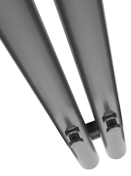 Oltens Stang koupelnový radiátor designově 180x9.5 cm grafitová 55010400
