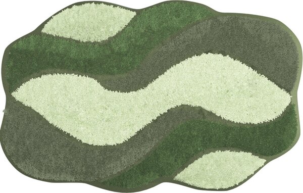 GRUND CARMEN - Koupelnová předložka zelená Rozměr: 70x120 cm
