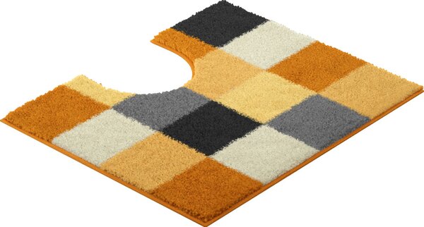 GRUND BONA - Koupelnová předložka žlutá Rozměr: 50x60 cm s výřezem pro WC