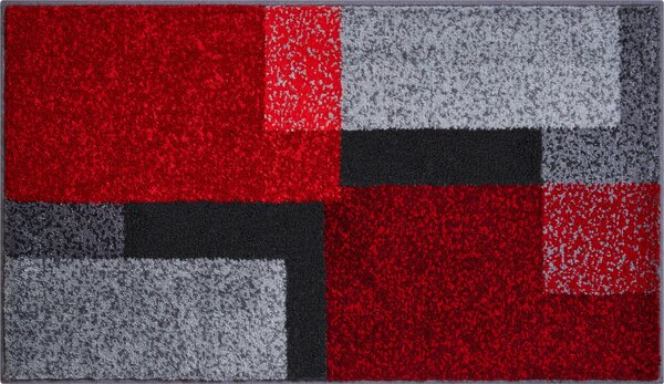 GRUND ATALA - Koupelnová předložka červená Rozměr: 60x100 cm