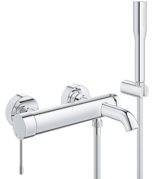 Grohe Essence vanová baterie na stěnu StarLight Chrome 33628001