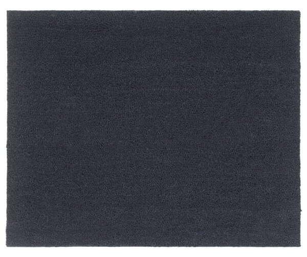 Rohožka před dveře tmavě šedá 80 x 100 cm kokosové vlákno 155592