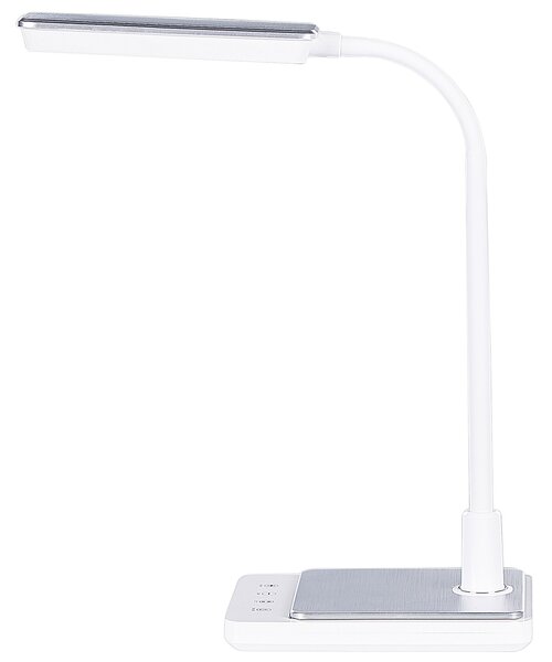 LED stolní lampa CENTAURUS se stmívačem Kov Bílá
