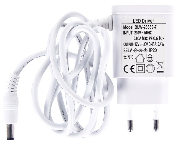 LED stolní lampa CENTAURUS se stmívačem Kov Bílá