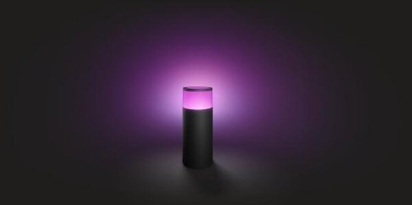 PH 17420/30/P7 Hue LED White and Color Ambiance Venkovní sloupkové svítidlo Philips Calla 17420/30/P7 černé, 25 cm, 24V DC - PHILIPS HUE (915005630301)