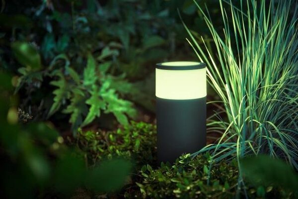 PH 17420/30/P7 Hue LED White and Color Ambiance Venkovní sloupkové svítidlo Philips Calla 17420/30/P7 černé, 25 cm, 24V DC - PHILIPS HUE (915005630301)