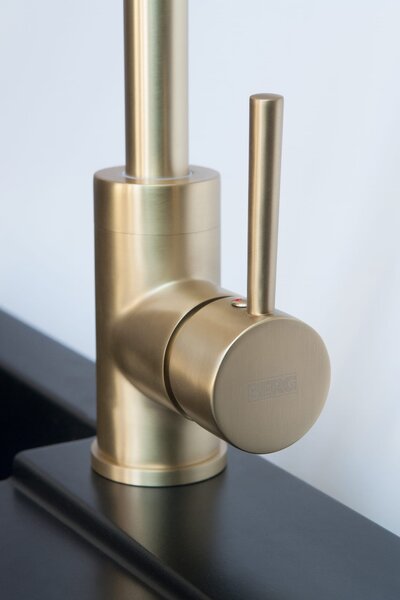 Berg Light Gold Pro kuchyňská baterie stojící zlatá/staré zlato 830008BG