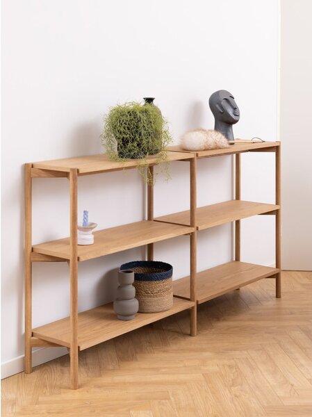 Knihovna v dekoru dubu 169x88 cm Braidwood - Actona