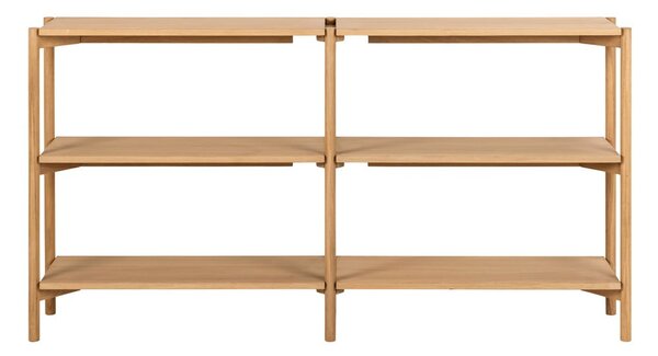 Knihovna v dekoru dubu 169x88 cm Braidwood - Actona