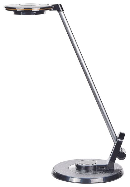 LED stolní lampa CORVUS se stmívačem Kov Černá