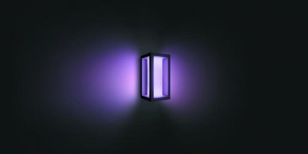 PH 17429/30/P7 Hue LED White and Color Ambiance Venkovní nástěnné svítidlo Philips Impress 17429/30/P7 černé 2200K-6500K RGB - PHILIPS HUE (915005730601)