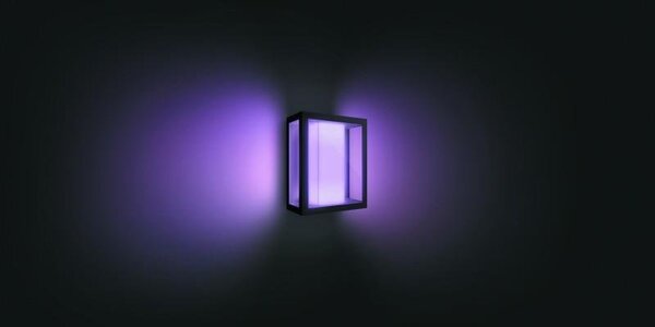 PH 17430/30/P7 Hue LED White and Color Ambiance Venkovní nástěnné svítidlo Philips Impress 17430/30/P7 černé 2200K-6500K RGB - PHILIPS HUE (915005730801)