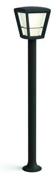 PH 17442/30/P7 Hue LED White and Color Ambiance Venkovní sloupkové svítidlo Philips Econic 17442/30/P7 černé 100cm 2200K-6500K RGB - PHILIPS HUE (915005732701)