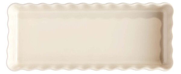 Koláčová forma hranatá 15 x 36 cm slonová kost, EMILE HENRY 026034
