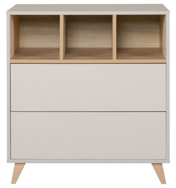 Béžová přebalovací komoda Quax Loft 86 x 48 cm