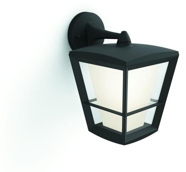PH 17440/30/P7 Hue LED White and Color Ambiance Venkovní nástěnné svítidlo Philips Econic 17440/30/P7 černé 2200K-6500K RGB - PHILIPS HUE (915005732301)