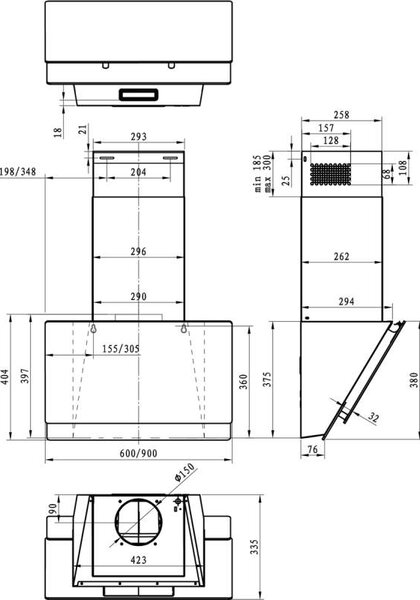 Digestoř GORENJE WHI949EXBG (B)