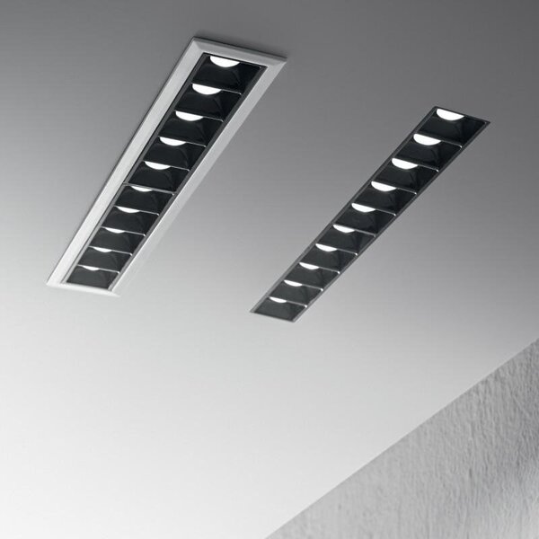 ILUX 206202 LED Zápustné bodové svítidlo Ideal Lux Lika FI2 Trimless 206202 4W 440lm 3000K IP20 černé bez rámečku - IDEALLUX