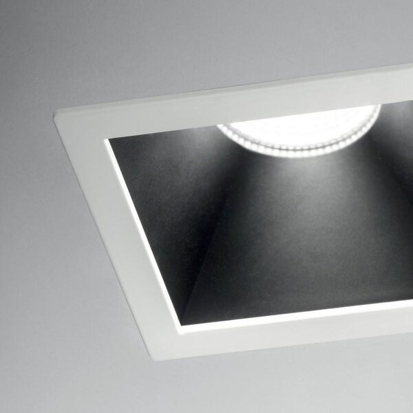 ILUX 192383 LED Zápustné bodové svítidlo Ideal Lux Game Square Black Black 192383 11W 850lm 3000K IP20 hranaté černé - IDEALLUX