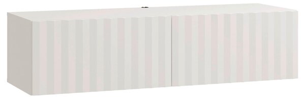 TV STOLEK, bílá, 128/32/42 cm Xora - Komody bílé