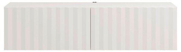 TV STOLEK, bílá, 128/32/42 cm Xora - Komody bílé