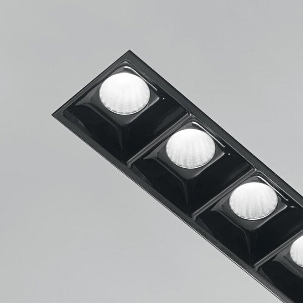 ILUX 206202 LED Zápustné bodové svítidlo Ideal Lux Lika FI2 Trimless 206202 4W 440lm 3000K IP20 černé bez rámečku - IDEALLUX