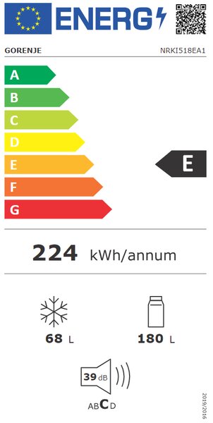 Vestavná chladnička Gorenje NRKI518EA1 (E)