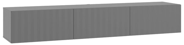 TV STOLEK, černá, 192/32/42 cm Xora - Černé komody