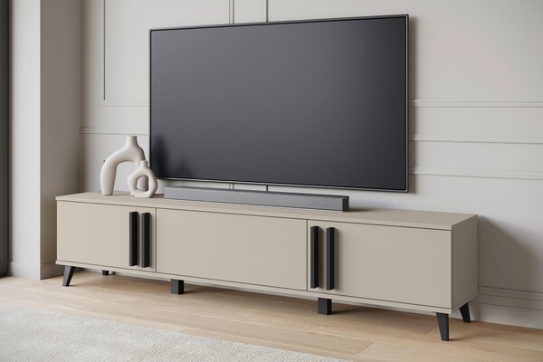 NÍZKÁ KOMODA, béžová, 180/40/33 cm - TV stolky & komody pod TV, Online Only
