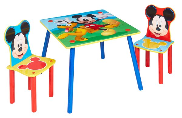 Dětský stůl s židlemi Myšák Mickey