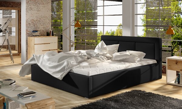 Postel Belluno - dřevěný rám postele Rozměr: 180x200 cm, látka: Soft 11