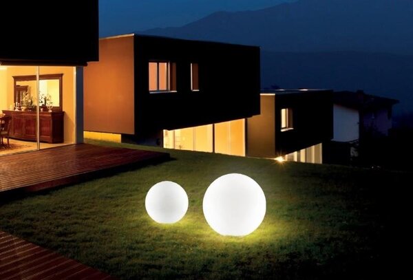 ILUX 191614 Velké kulaté zahradní svítidlo SOLE PT1 BIG - IDEALLUX
