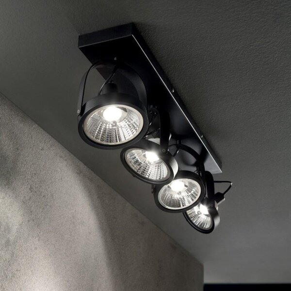 ILUX 200255 GLIM PL4 NERO - IDEALLUX